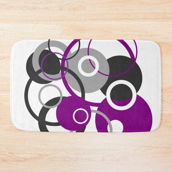 Item preview, Asexual Pride Circles designed and sold by Dragon_Panda.