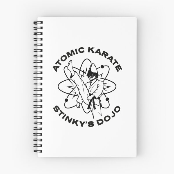 Item preview, Atomic Karate - Large Print designed and sold by Periwinkle Popsicle.