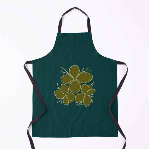 Item preview, Minimalist Olive Green Botanical Floral Pattern Aesthetic designed and sold by Jyoti-Quotes.