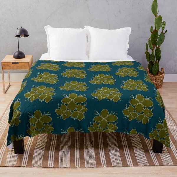 Item preview, Minimalist Olive Green Botanical Floral Pattern Aesthetic designed and sold by Jyoti-Quotes.