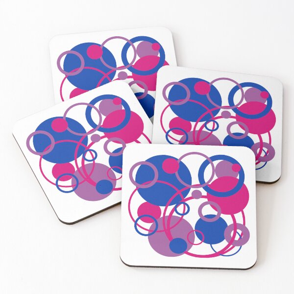 Item preview, Bisexual Pride Circles designed and sold by Dragon_Panda.