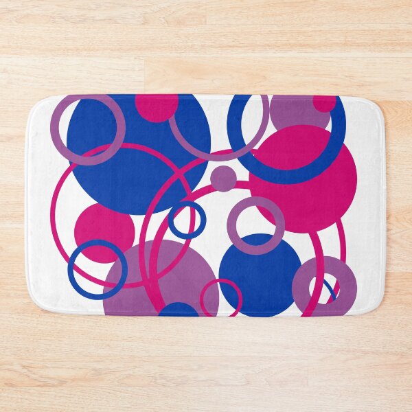Item preview, Bisexual Pride Circles designed and sold by Dragon_Panda.