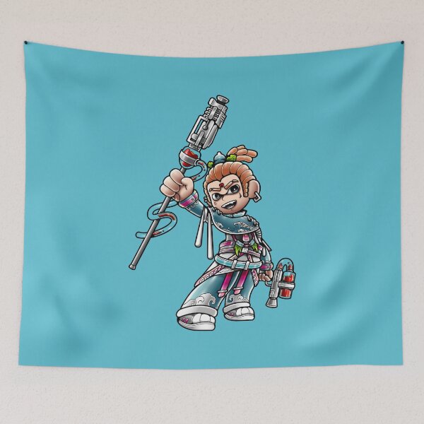 Item preview, Dynamic Ocean Future Warrior Character Design designed and sold by Lexkon Liu's art.