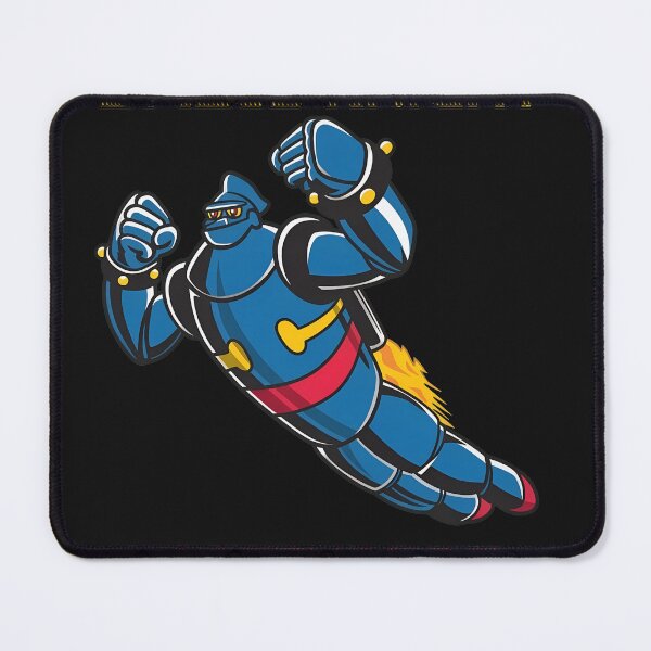 Item preview, Bold Blue Flying Robot Action designed and sold by mitteeberlin.