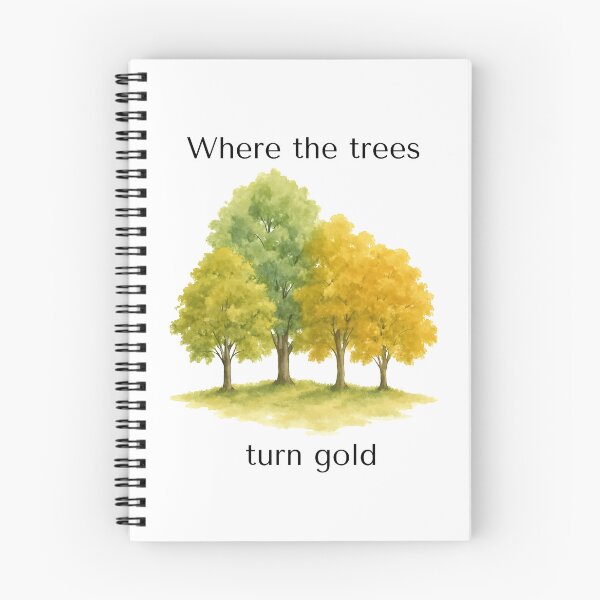 Item preview, Watercolour Forest Trees – Autumn Nature Art designed and sold by EclairArtShop.