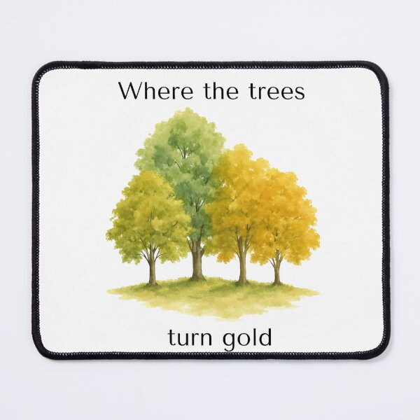 Item preview, Watercolour Forest Trees – Autumn Nature Art designed and sold by EclairArtShop.