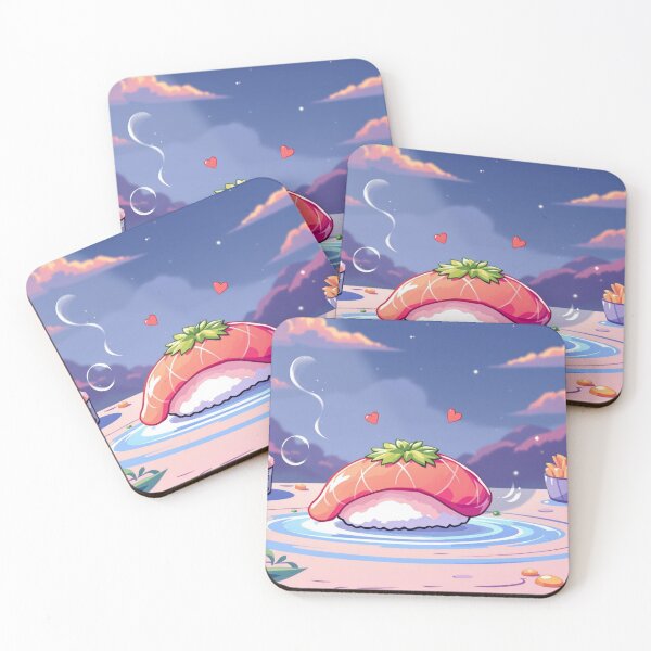 Item preview, Anime Sushi on the Beach designed and sold by rolfzogg.
