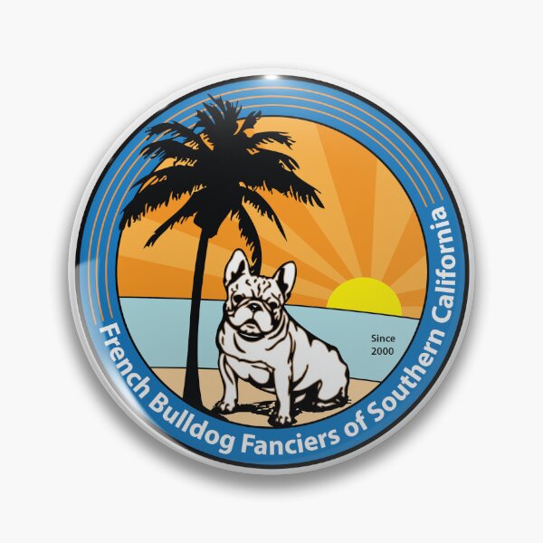 Item preview, French Bulldog Southern California Dog Lover Graphic designed and sold by Redvibeco.