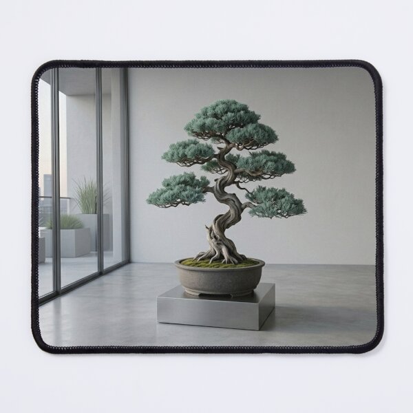 Item preview, Bonsai 盆栽 - Miniature Juniper Tree in Pot designed and sold by Purrfecta.