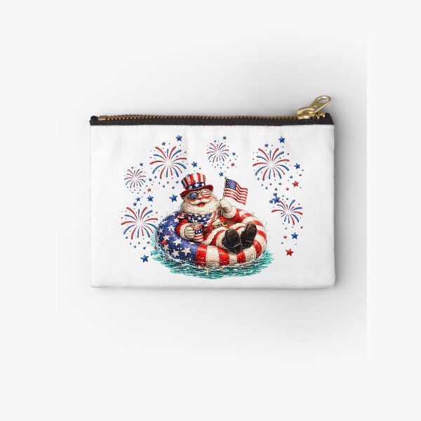 Item preview, cute santa christmas in july Firework designed and sold by QuiteOrbit.