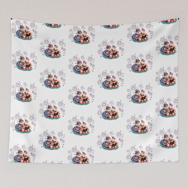 Item preview, cute santa christmas in july Firework designed and sold by QuiteOrbit.
