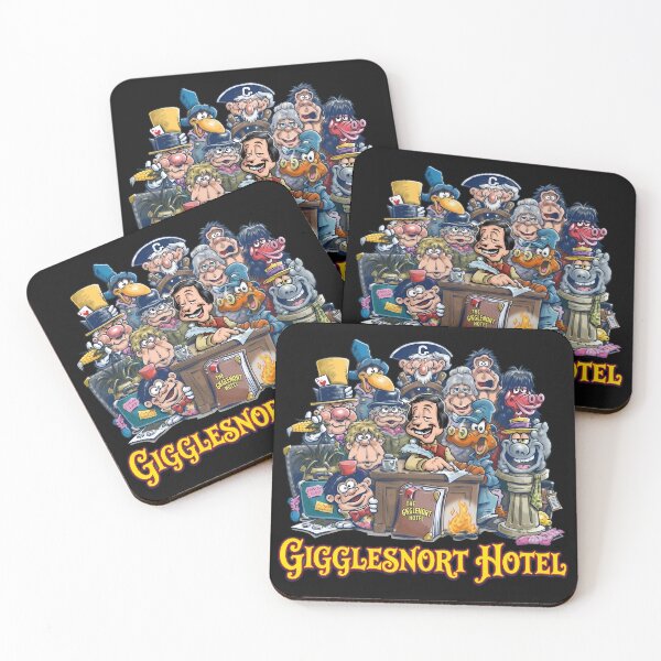 Item preview, Retro Group Character Hotel Illustration designed and sold by fiyuuart.