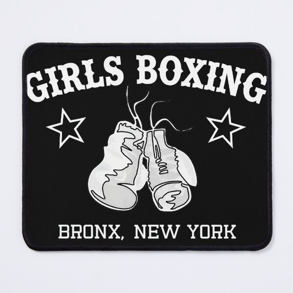 Item preview, Girls Boxing Bronx NY Athletic Emblem designed and sold by fiyuuart.