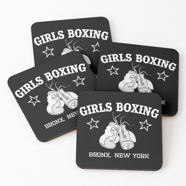 Item preview, Girls Boxing Bronx NY Athletic Emblem designed and sold by fiyuuart.
