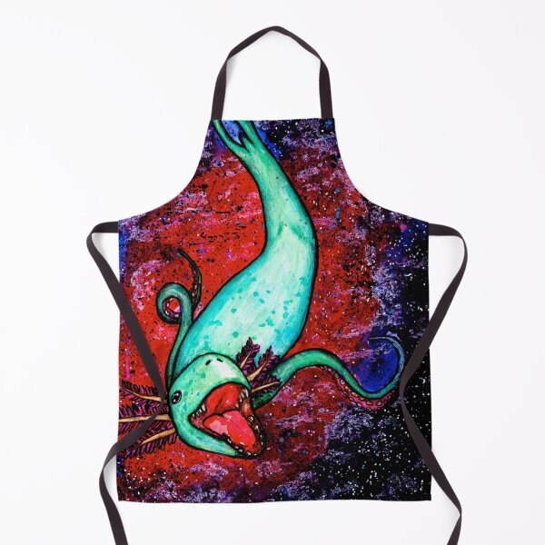 Item preview, leopard seal axolotl alien creature galaxy designed and sold by LucilleErebus.