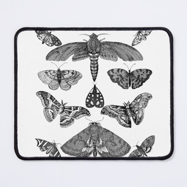 Item preview, Moth Print Tee Vintage Insect Illustration Bug Collection T-Shirt designed and sold by gidget-gadget.