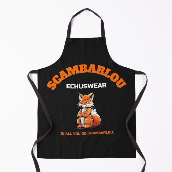 Aperçu de l'œuvre Logo de marque Scambarlou Echuswear Fox Mascotte Blanc créée et vendue par Scambarlou Echuswear.