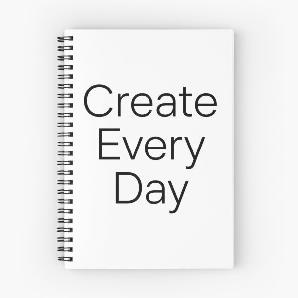 Item preview, Create Every Day Motivational Quote T-Shirt designed and sold by redblink store.