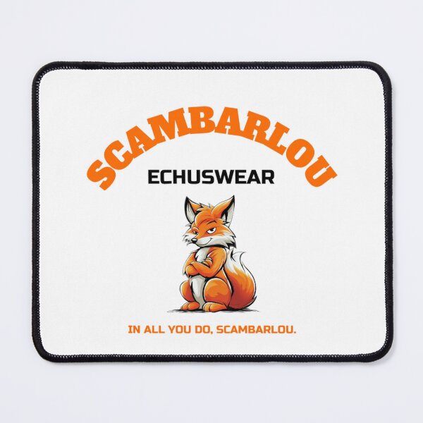 Item preview, Scambarlou Echuswear Fox Mascot Brand Logo designed and sold by Scambarlou Echuswear.