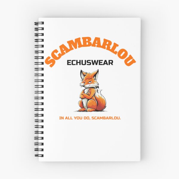 Item preview, Scambarlou Echuswear Fox Mascot Brand Logo designed and sold by Scambarlou Echuswear.