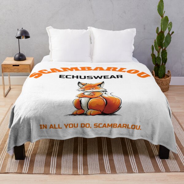 Item preview, Scambarlou Echuswear Fox Mascot Brand Logo designed and sold by Scambarlou Echuswear.