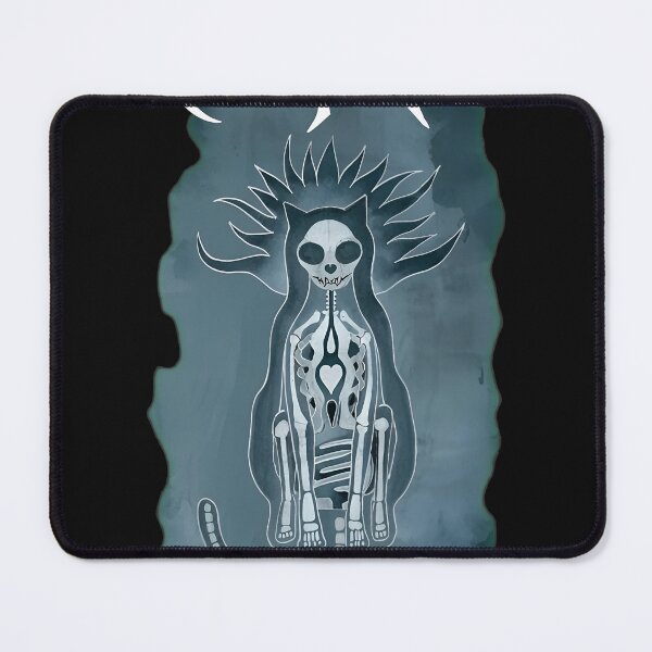 Item preview, Skeleton Feline Food Way designed and sold by stoneandslingg.