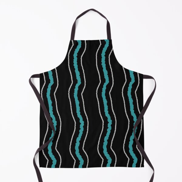 Item preview, Vertical organic stripes pattern | blue and gray stripes pattern | vertical irregular lines designed and sold by dfly-creations.