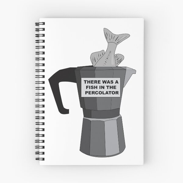 Item preview, There Was A Fish In The Percolator Twin Peaks designed and sold by I-Love-Movies.