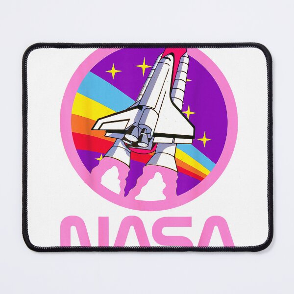 Item preview, Nerdy NASA Rainbow Rocket Launch Girls Science Teacher T-Shirt designed and sold by Othinus.