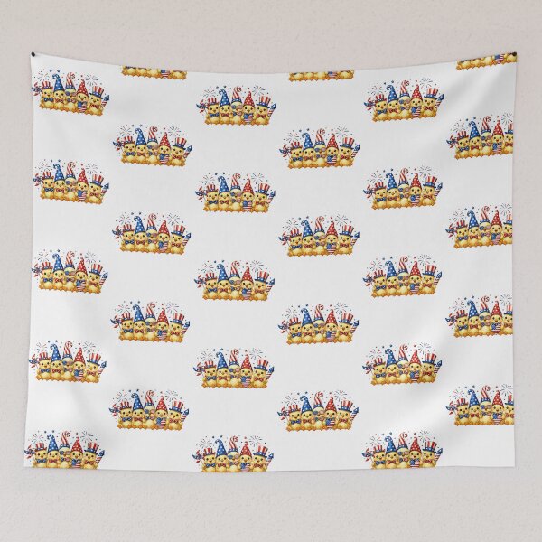 Item preview, 4th of July Cute chickens American Flag Vintage chicken Lover designed and sold by QuiteOrbit.