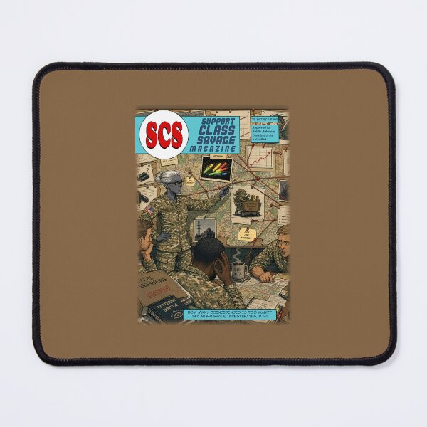 Item preview, SFC Nightshade: How Many Coincidences Is Too Many? | Intelligence Analyst Conspiracy Board | Support Class Savage Magazine Cover #006 designed and sold by SupportClassSavage.