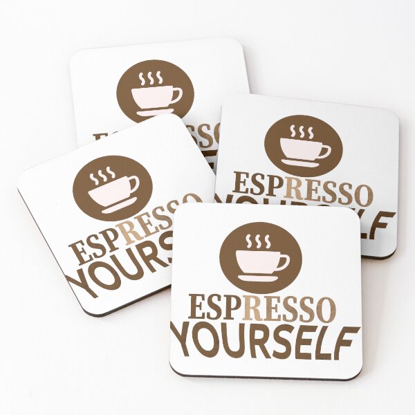 Item preview, Espresso Yourself designed and sold by BrewMood Studio.