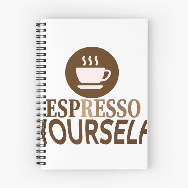 Item preview, Espresso Yourself designed and sold by BrewMood Studio.