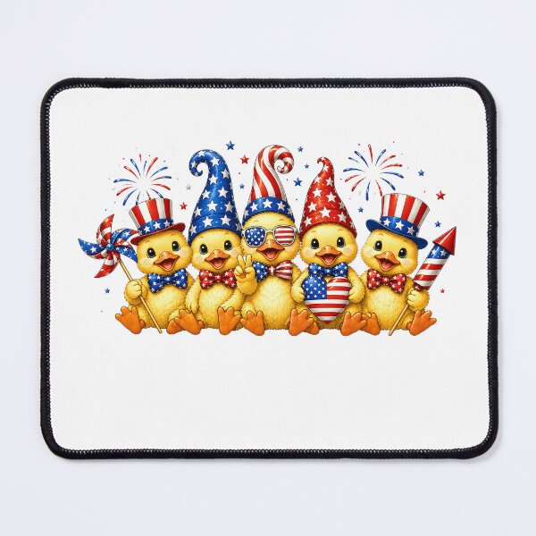 Item preview, Cute Ducks American Flag Vintage Duck Lover designed and sold by QuiteOrbit.