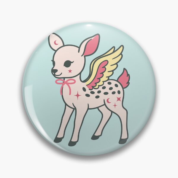 Item preview, Cute Fawn With Wings designed and sold by AESTHETISCAPES.