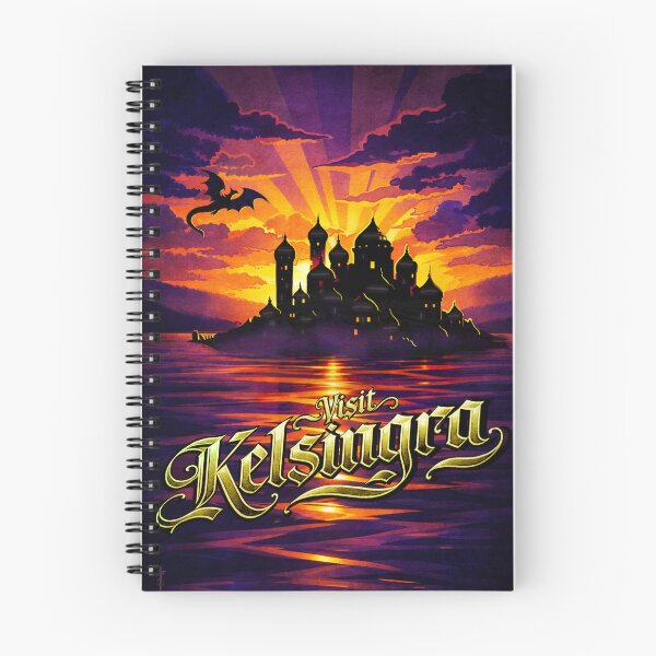 Artikelvorschau, Besuchen Sie Kelsingra – Reiseplakat 2 von 6 entworfen und verkauft von Omnithread.