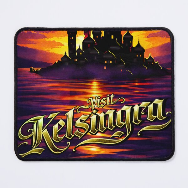 Item preview, Visit Kelsingra - Travel poster 2 of 6 designed and sold by Omnithread.