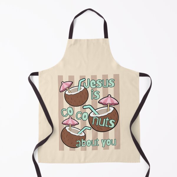 Item preview, Coconuts About You Jesus Loves Co Co Nuts Tropical Drink Beach Summer Cocktail designed and sold by Forevermore.