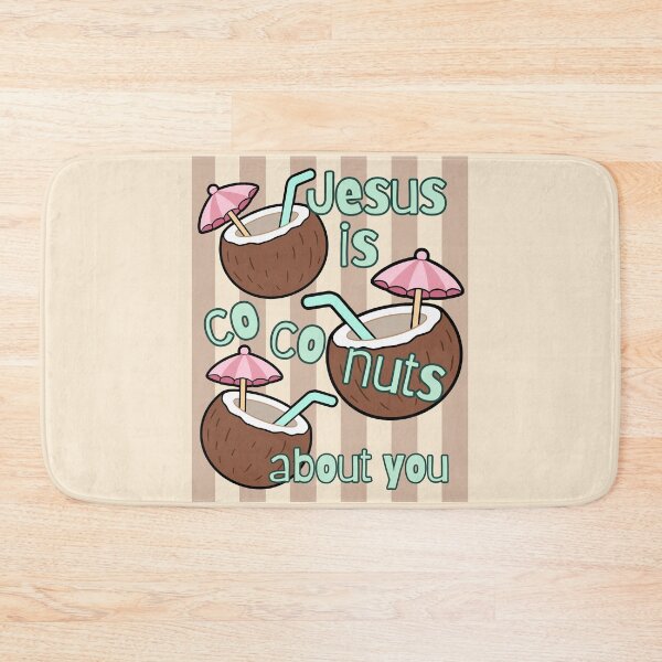 Item preview, Coconuts About You Jesus Loves Co Co Nuts Tropical Drink Beach Summer Cocktail designed and sold by Forevermore.