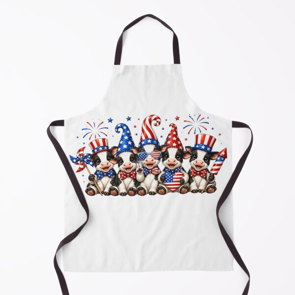 Item preview, Cute Dairy cows American Flag Vintage cow Lover designed and sold by QuiteOrbit.