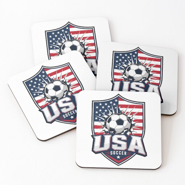 Item preview, USA Soccer 2026 World Cup Crest Badge designed and sold by ChaosThreadsCo.