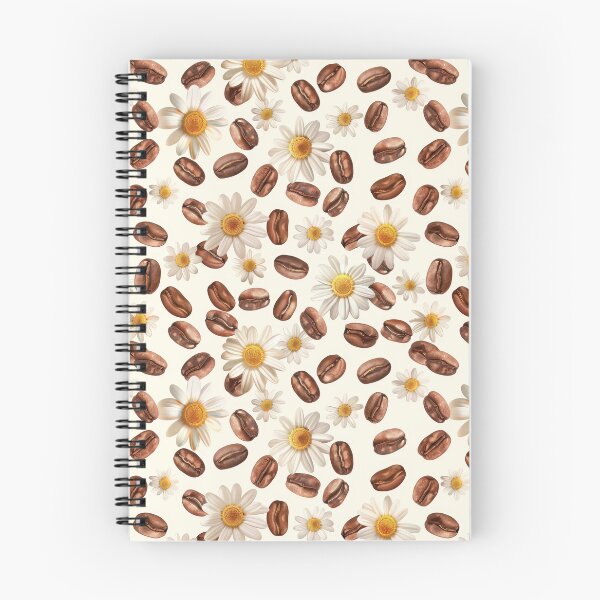 Item preview, Morning Meadow: Creamy Daisy and Coffee Bean Pattern designed and sold by LiveLearnCreate.