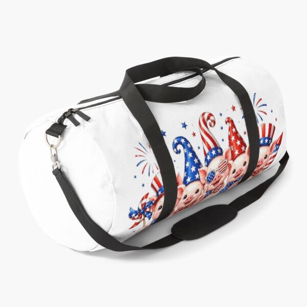 Item preview, Cute Pigs American Flag Vintage pig Lover designed and sold by QuiteOrbit.
