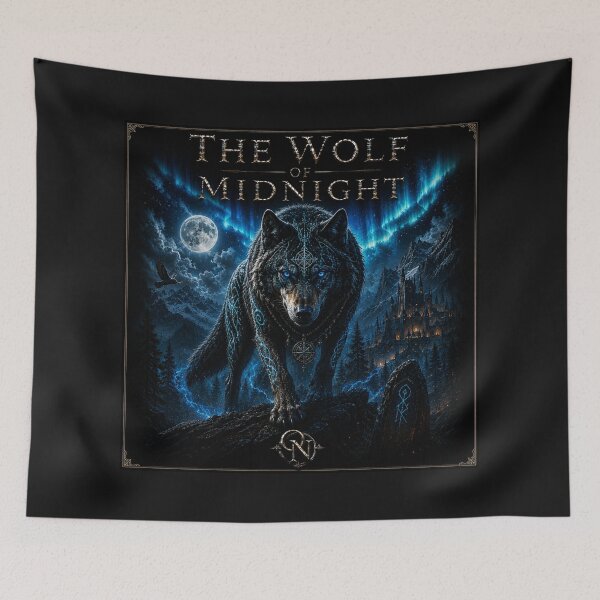 Item preview, O.N - The Wolf of Midnight | Legends of the North designed and sold by NiggsWorld.