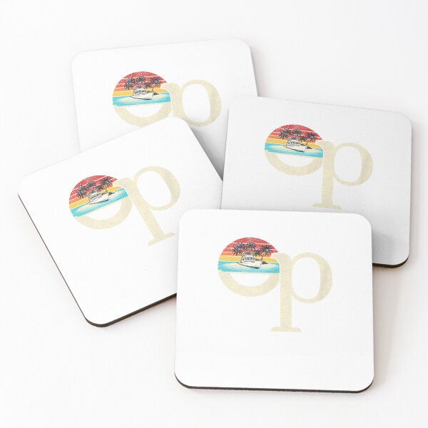 Item preview, Op Ocean Vintage Pacific Ocean Beach Sun Palm Trees Retro T-Shirt designed and sold by Othinus.