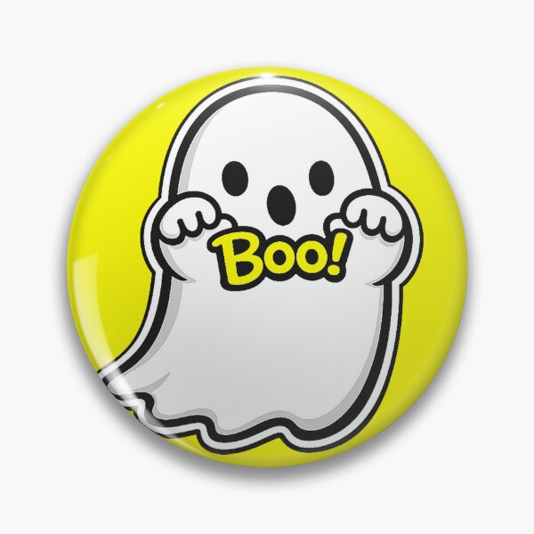Item preview, Cute Friendly Ghost Saying Boo Kawaii Halloween designed and sold by Grump and Co.