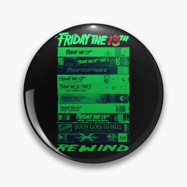 Item preview, Friday The 13Th Movie Series designed and sold by Alienshopdesign.