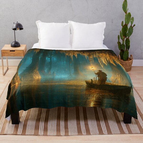 Item preview, Louisiana Bayou Southern Gothic Swamp Art designed and sold by GSizzle1.