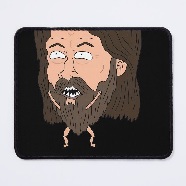 Item preview, Funny Bearded Character Text designed and sold by SomeHitori.