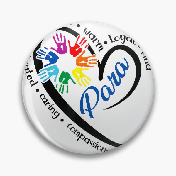 Item preview, para Heart Teacher Paraprofessional Paraeducator Men Women T-Shirt designed and sold by kevincuellar.